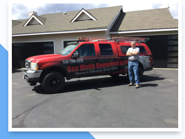 Experienced remodeling contractor working on a home renovation