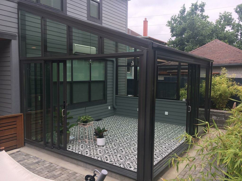 Solarium Construction Project